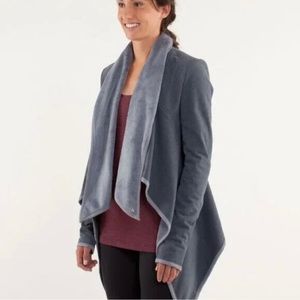 Lululemon Presence of Mind Jacket Grey/Fossil Size 2